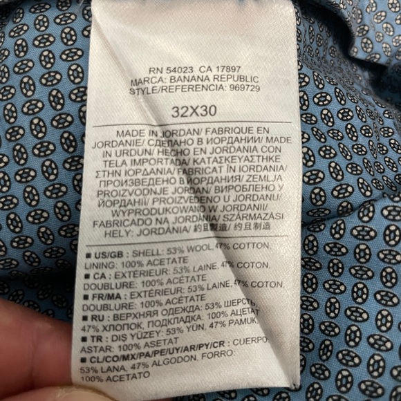 Banana Republic Heritage Collection Men’s Pants. Gently worn. Size 32x30. - Picture 4 of 5